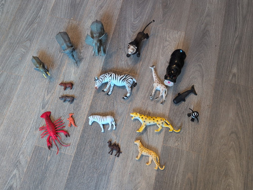 Animal toy figures plastic zoo - toy,