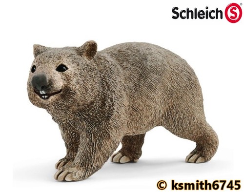 Schleich wombat plastic toy - schleich,