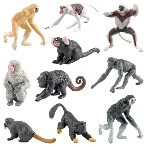 10pcs plastic wild - wild, animals