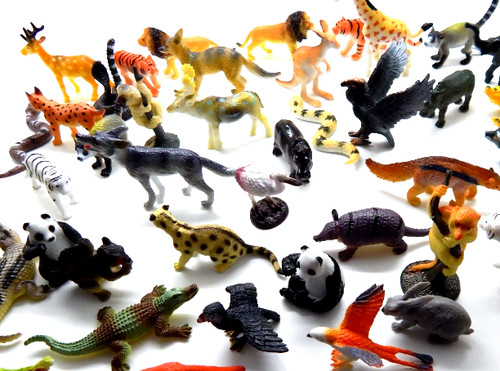 Mini plastic wild - 12,