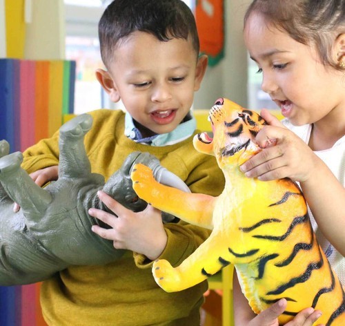 Large safari animals 5pc - animals, -5pc