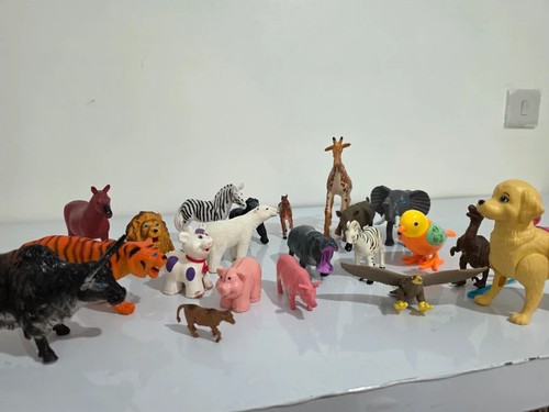 Plastic animal figures job - animal,