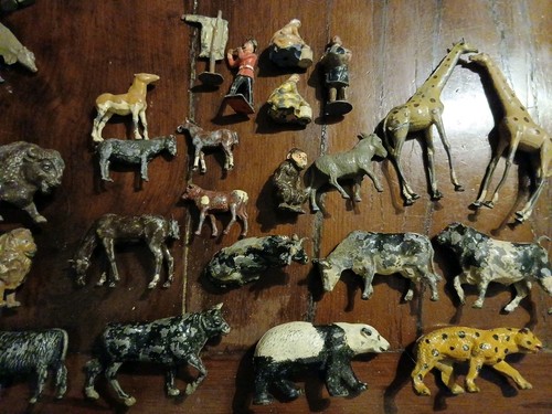 Bundle old lead toys animals - bundle,