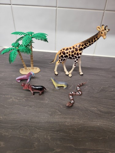 Zoo animal figure bundle - bundle, ×6
