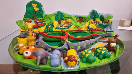 Zoo soft activity play - soft, set