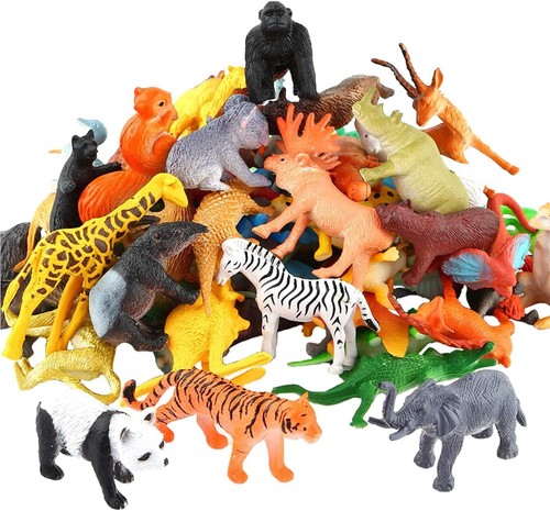 Zoo animals toys - toys, 54pcs