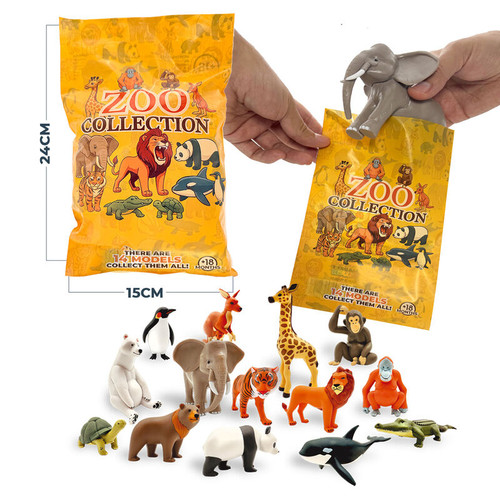 Zoo animal figures blind - figures,