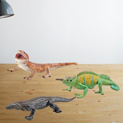 3pcs set zoo animal models - 3pcs,