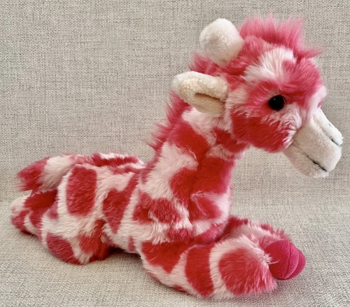 Giraffe pink soft - soft, toy