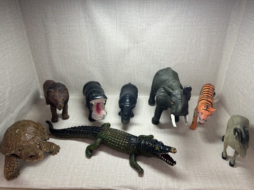 Zoo animals figures - animals-,