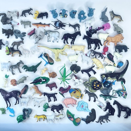 100 vintage animal - figures, job