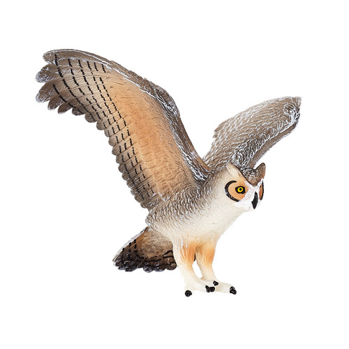 Mojo great horned owl - owl, wild